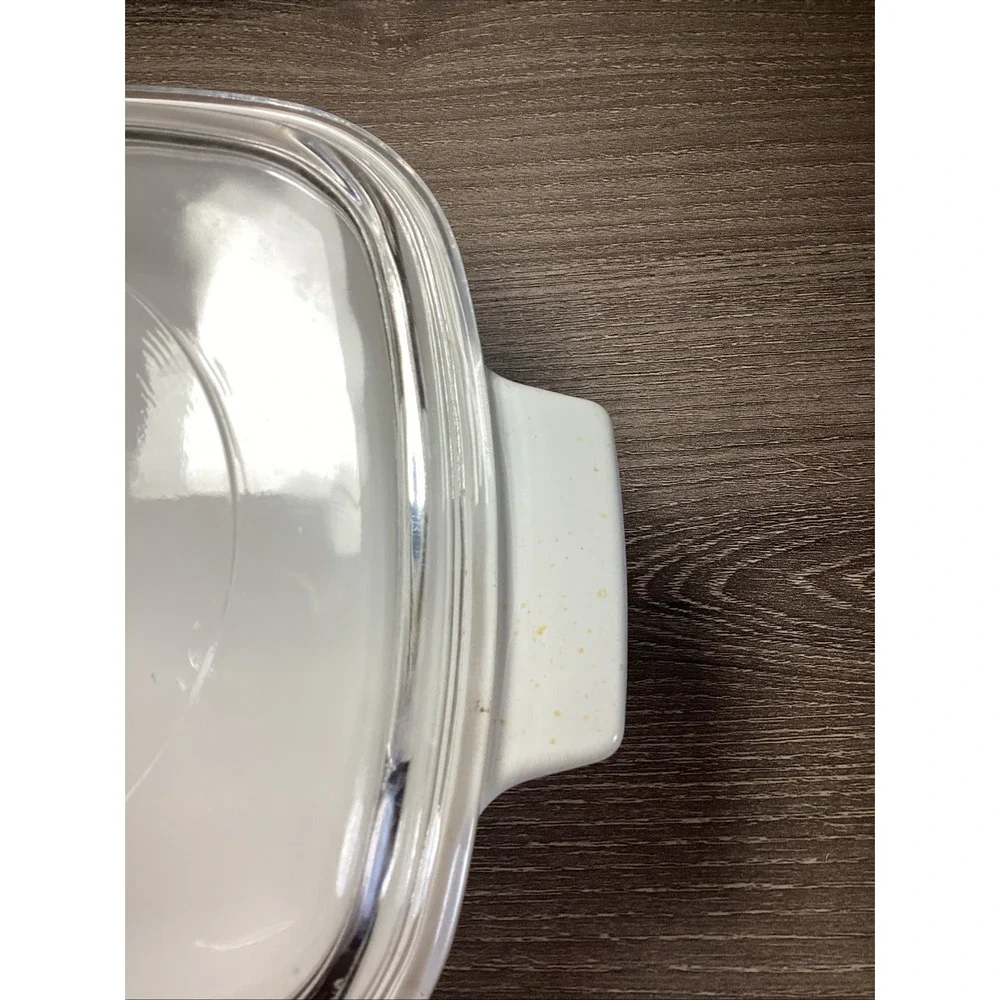 70s Spice of Life Corning Ware A-1-B Casserole Dish Pyrex Lid La Marjolaine 1Qt